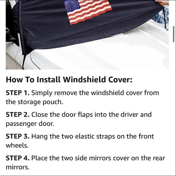 Windshield‎ cover - Picture 6 of 12